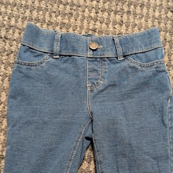 Carter's/Place - Light Blue and Dark Blue Jeggings - Picture 5 of 8
